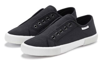 Lascana Sneaker LASCANA, Damen, Gr. 35, schwarz, Obermaterial: 100% Textilmaterial. Decksohle: 100% Textilmaterial. Futter: 100% Textilmaterial. Laufsohle: 10
