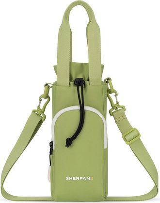 Sherpani Izzie Cross Body Purse W/ Watter Bottle Holder in Palm at Nordstrom
