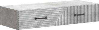 vidaXL Mesa Lateral Montada En La Pared 87,5 X 34,5 X 17 Cm Vidaxl