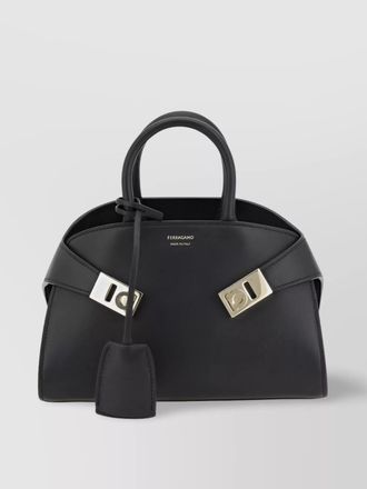Ferragamo the hug bag mini leather shoulder bag