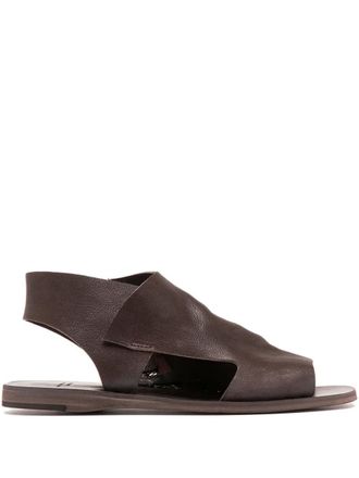 Officine Creative Sandali Itaca 033 con cinturino posteriore - Marrone