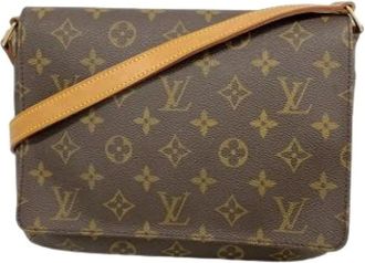 Louis Vuitton Pre-owned Cross Body Bags, female, Brown, Size: ONE SIZE Pre-owned Vintage Cross Body Bag
