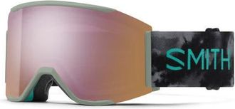 Smith Squad MAG 170mm ChromaPop Low Bridge Snow Goggles in Mind Expanders /Rose Gold at Nordstrom