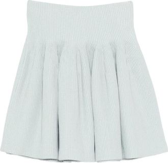CFCL Hypha Glitter Pleated Mini Skirt