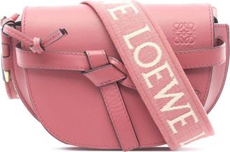 Loewe Pre-owned Loewe Mini Leather Gate Dual Bag Ladies 771JZ9YWIOZRAI6C