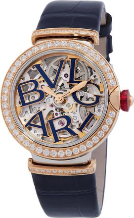 Bulgari Lvcea Automatic Diamond Ladies Watch 103304