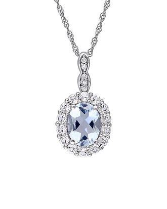Rina Limor 14K 1.66 ct. tw. Diamond & Gemstone Pendant Necklace