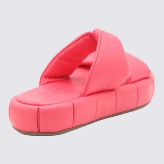 Themoir&egrave; Womens Flat Shoes Raspberry _coverel Sole El