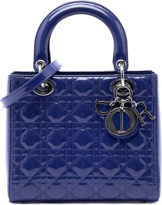 Dior Pre-owned Dior Medium Patent Cannage Lady Dior Ladies XG28VBEMTGP7OIY7