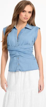 Guess Londyn Chambray Top
