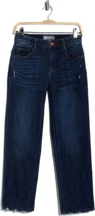 Democracy Straight Leg Jeans in Ina - Indigo Artisinal at Nordstrom Rack, Size 12