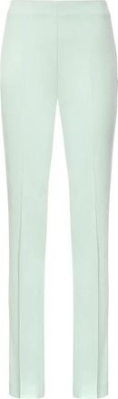 Pinko Flared Broek met Persvouw - Dames - Slim Fit Broeken - Groen - S - Broeken