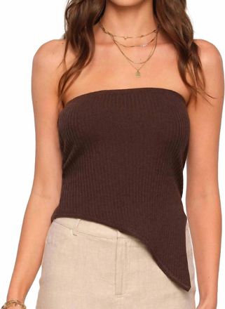 Heartloom Winslow Strapless Top In Coco