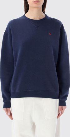 Polo Ralph Lauren Felpa a girocollo in misto cotone con logo Polo Ralph Lauren