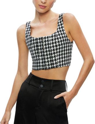 Alice & Olivia Breslin Boned Corset Top