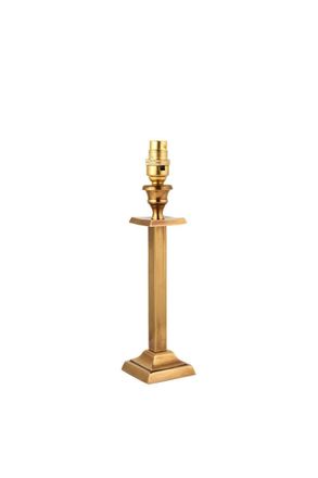 Netlighting Wellesley 1 Light Table Lamp Solid Brass Base Only B22