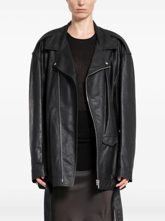 Rick Owens jumbo luke stooges jacket - Black