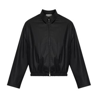 STUDIO NICHOLSON Lyons Jacket - Heren - Zomerjassen - Zwart - L - Katoen - Jassen