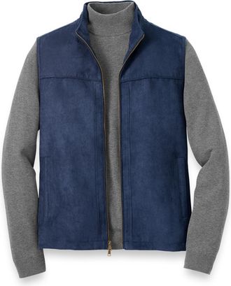 Paul Fredrick Microsuede Vest