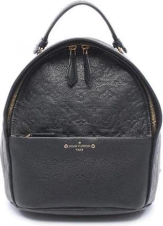 Louis Vuitton Pre-owned Vintage Rugzak - Dames - Vintage Rugzakken - Zwart - ONE Size - Leer - Vintage