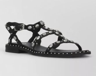 Ash flat sandals ankle strap multi straps