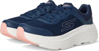 Skechers Max Cushioning Endeavour Canova Womens Shoes Navy/Pink : 6 B - Medium, Textile