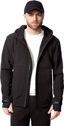 Alpine North Tofino - Mens Fleece Lined Softshell Windbreaker in Black at Nordstrom, Size Xx-Large