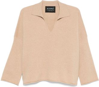 Alanui Finest polo shirt - Brown