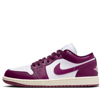 Air Jordan (WMNS) Air Jordan 1 Low White Fireberry DC0774-161
