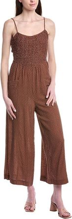 Saltwater Luxe Tank Linen-Blend Jumpsuit