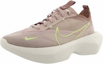 Nike Womens Vista Lite Sneakers In Fossil Stone/ Barely Volt/ Desert Dust