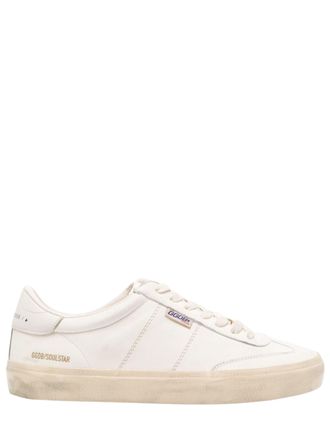 Golden Goose White Leather Soul Star Sneakers