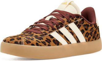 adidas VL Court 3.0 Womens Classic Shoes Black/Cream White/Mesa : 7.5 B - Medium, Leather