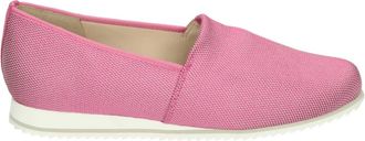 Hassia Roze Instappers met Uitneembaar Voetbed - Dames - Espadrilles - Roze - 37 EU - Leer - Schoenen
