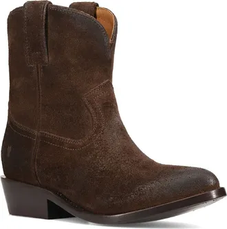 Frye Billy Western Boot in Chocolate at Nordstrom, Size 9.5