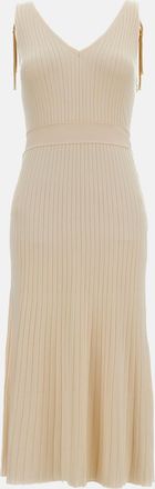 Elisabetta Franchi Abito Lungo In Maglia