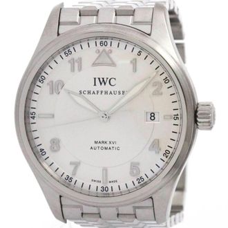 IWC Iwc Pilot Watch Stainless Steel Wristwatch (Pre-Owned)