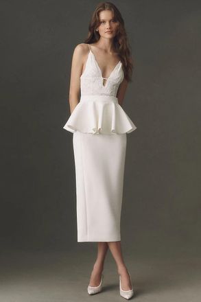 Ronny Kobo Annagrace Peplum Dress