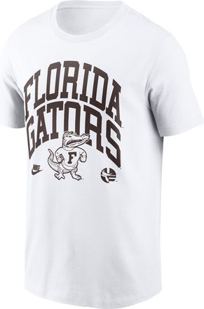 Nike Florida Bold Nike Mens College T-Shirt in White | N19910AUFV-V4P