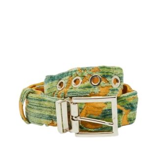 Dolce & Gabbana Pre-owned Canvas Belt - female - Dolce & Gabbana Pre-owned - Vintage Belts - Multicolor - ONE SIZE - Pre-owned