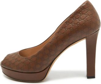 Gucci Pumps GG 105mm - Marrone