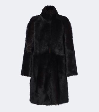 Nour Hammour Cappotto Blaise in shearling