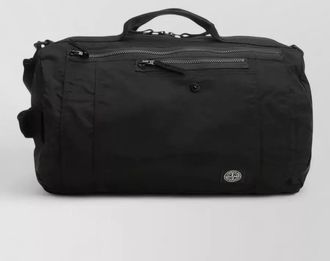 Stone Island shoulder bag adjustable strap top handles
