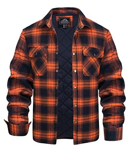 Veste Bûcheron Homme JACKETOWN - Doublée Polaire à Carreaux - Capuche, Fermeture Éclair - Pour Randonnée Et Hiver