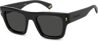 Polaroid Stijlvolle Zonnebril Zwart - Heren - Zonnebrillen - Zwart - 51 MM - Accessoires