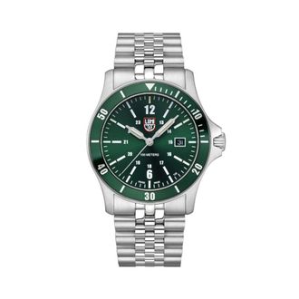 Luminox Mens Gray Stainless Steel Sport Watch - Grey - One Size