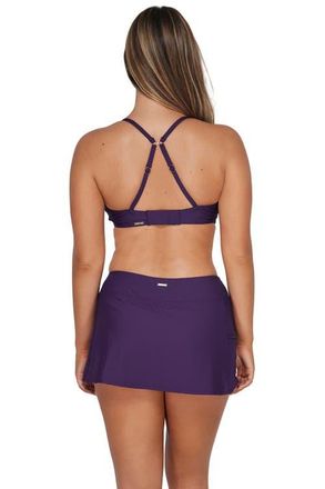 Sunsets Sporty Swim Skirt Bottoms in Paradise Plum at Nordstrom, Size X-Small
