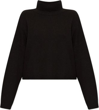 Lisa Yang Zerlina Cuello Alto de Cachemira - Knitwear - Mujer - Marr&oacute;n - XS