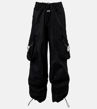 The Attico Cotton-blend cargo pants