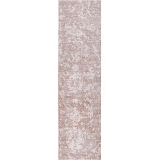 Beliani Tappeto moderno 80 x 300 cm Tessuto tinta unita Per corridoio Per riscaldamento a pavimento Fondo antiscivolo Beige Tarsus